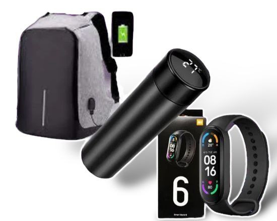 Miniatura 8 de Maleta + Banda M6 + Termo